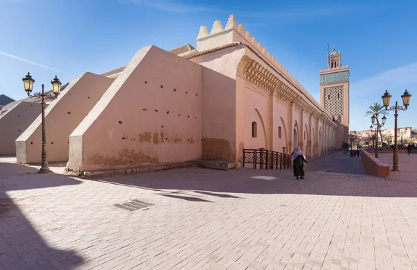 Koutoubia Mosque Largest Mosque Marrakech Morocco Also Known Several Other — Stock Photo, Image