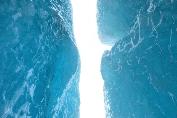 Geleiras Icebergs Cavernas Gelo Hemisfério Sul Groenlândia Mudanças Climáticas Globais — Fotografia de Stock