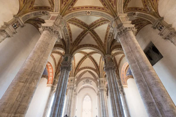 Arka Plandaki Güzel Katedralin Içi — Stok fotoğraf