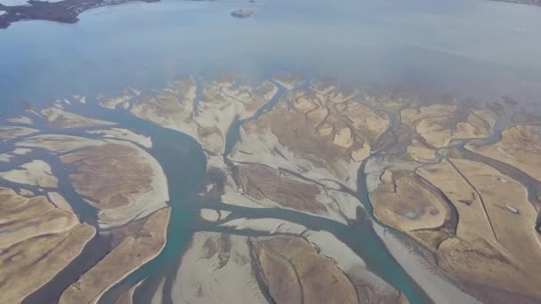 Flygfoto Över Havet Med Drönare — Stockvideo