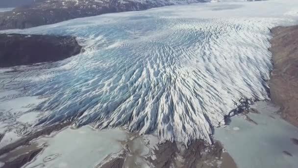 Karlı Dağ Manzarası Doğa Manzarası — Stok video