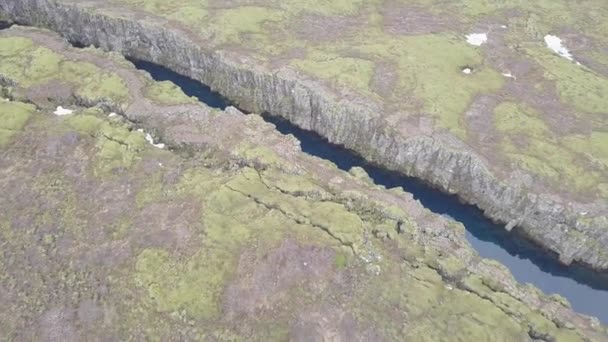 Belle rivière glaciaire dans un canyon, Islande 