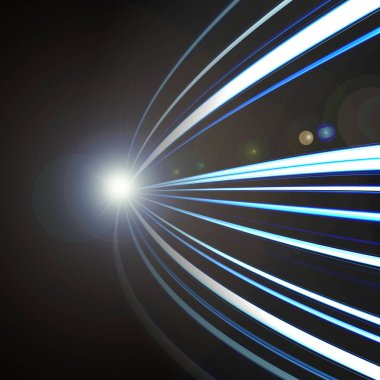 Soyut güzel galaksi arkaplanları ve mercek ışıkları