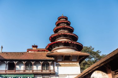 Durbar Meydanı 'ndaki Eski Kraliyet Sarayı, Katmandu, Nepal.