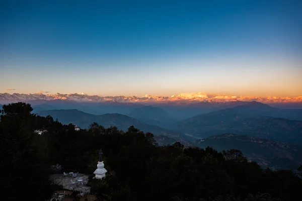 Красивая гора из Непала — стоковое фото