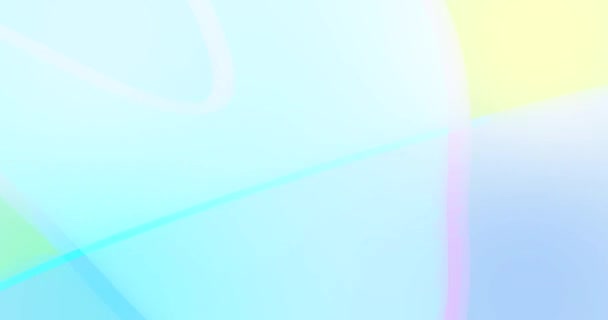 Colorful abstract blurred moving background. Liquid rainbow gradient colors shapes. 4K stock looped animation — Stock Video
