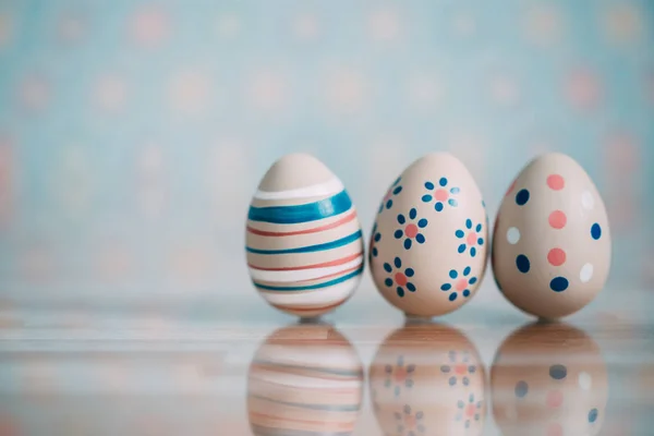 Hermosas Imágenes Temáticas Pascua Primavera Con Decoraciones — Foto de Stock