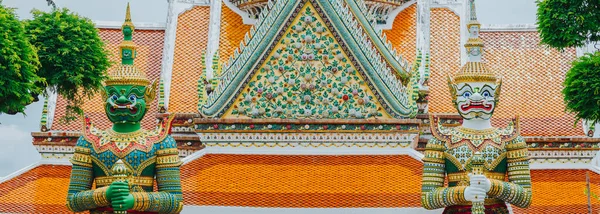 Wat Arun Ratchawaram Ratchaworamawihan Temple Bangkok Tailândia — Fotografia de Stock