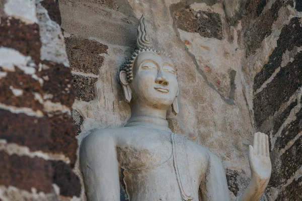 Niesamowite Szczegóły Świątyni Wat Arun Bangkok — Zdjęcie stockowe