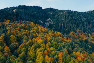 Most scenic mountain from Romania, Ciucas mountains in autumn.