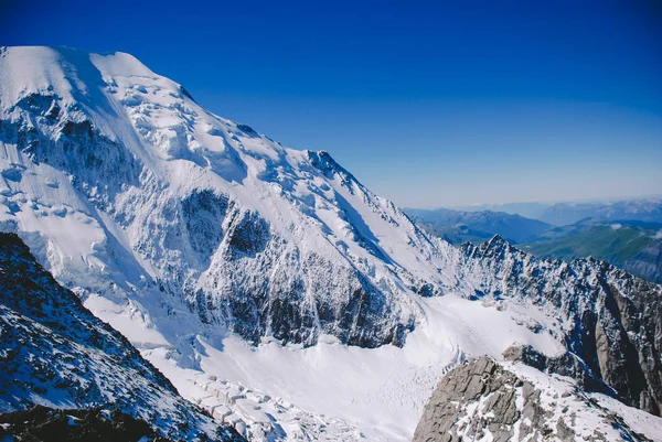 Monte Bianco, Chamonix, Alpi francesi. Francia . — Foto Stock