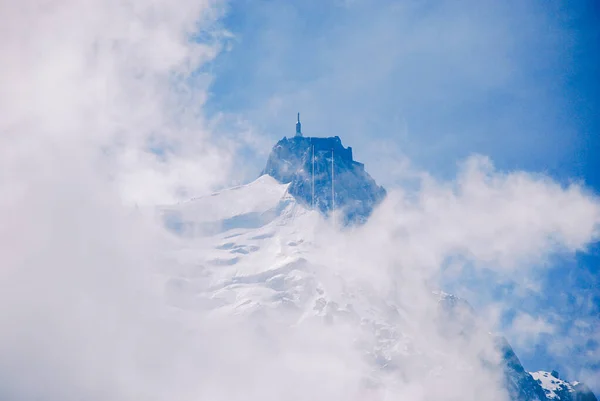 Mont blanc, chamonix, francuskich Alpach. Francja. — Zdjęcie stockowe