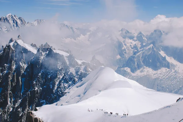 Monte Bianco, Chamonix, Alpi francesi. Francia . — Foto Stock