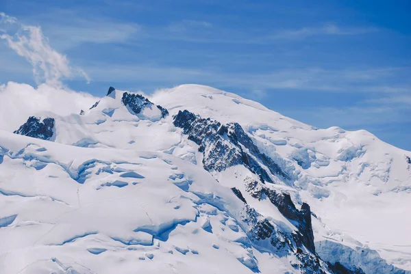 Mont Blanc, Chamonix, Alpes Franceses. França . — Fotografia de Stock