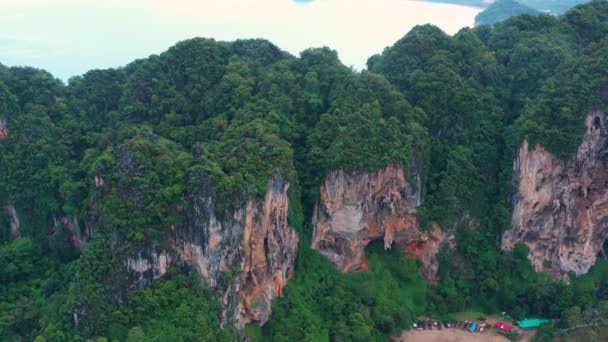 泰国雄伟的自然景观 — 图库视频影像
