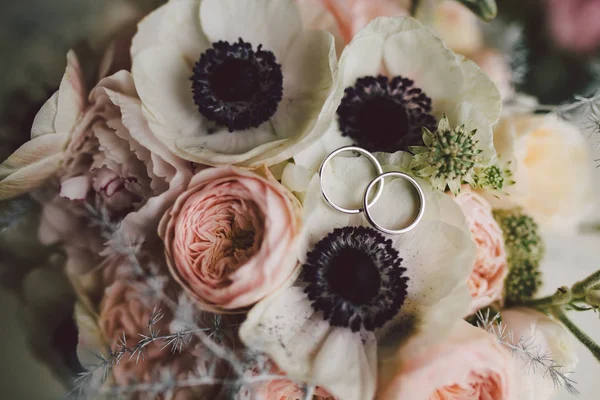 Hermoso Fondo Flores Primavera Temporada Bodas Arte Floral Para Eventos — Foto de Stock