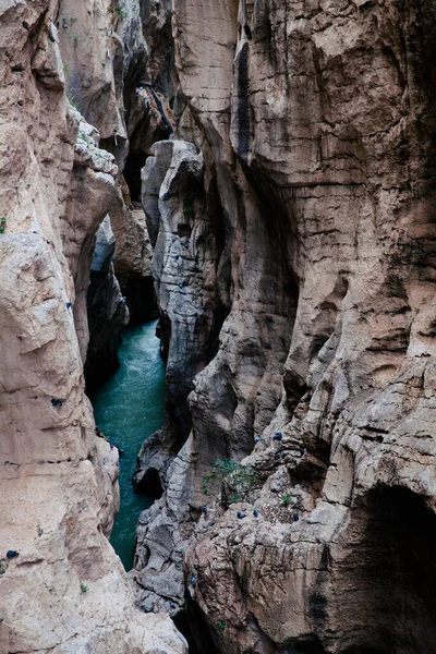 岩や川の自然景観 — ストック写真