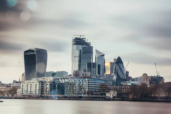 Лондон Великобритания Апреля 2019 Года Потрясающий Вид Банковский Район Центре — стоковое фото