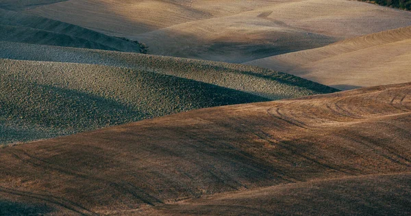 Colinas Agrícolas Toscana Outono — Fotografia de Stock