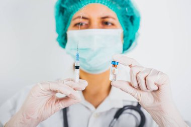 Covid-19 konsept görüntüsü. Salgın hastalıklar.  