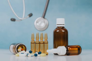 Covid-19 konsept görüntüsü. Salgın hastalıklar.  