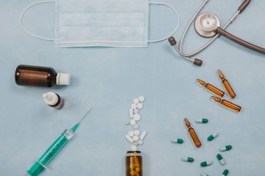 Covid-19 konsept görüntüsü. Salgın hastalıklar.  