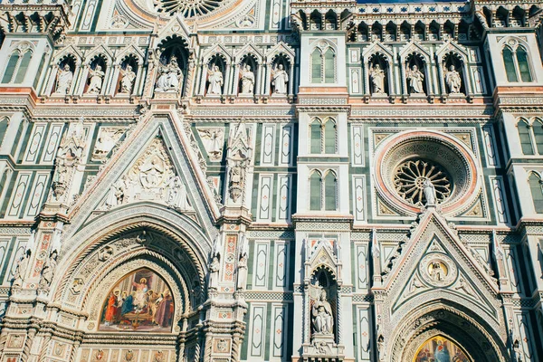 Florencia Toscana Italia Septiembre 2017 Turistas Identificados Visitan Cattedrale Santa — Foto de Stock