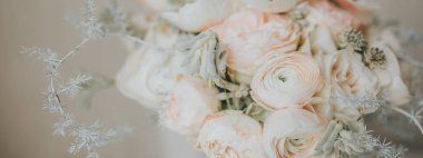 İlkbaharda güzel çiçek arkaplanı. Düğün sezonu. Önemli olaylar için çiçek sanatı.