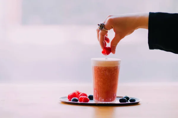 Fresh Forest Bellies Shake — Stock Photo, Image