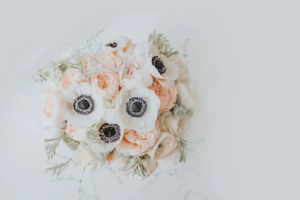 Hermoso Fondo Flores Primavera Temporada Bodas Arte Floral Para Eventos — Foto de Stock