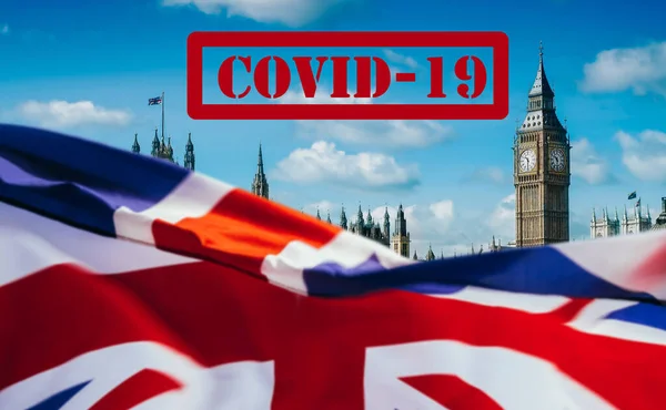 Großbritannien Unter Quarantäne Repräsentatives Bild Für Den Covid Ausbruch London — Stockfoto