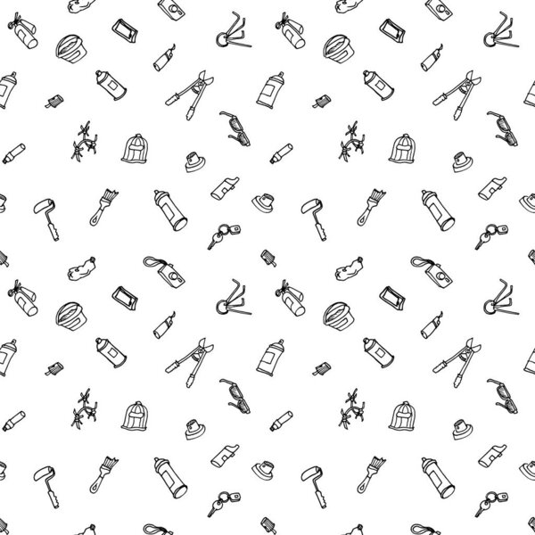 graffiti pattern 03 white and black clothes cutout isolated