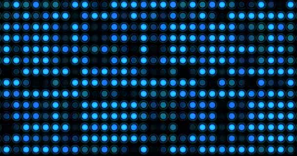 Abstracto Animación Del Panel Electrónico Led Display Board — Vídeos de Stock