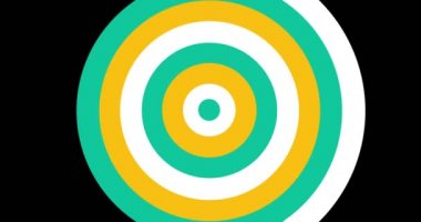 4K çözünürlüklü alfa kanalı ile Dairesel Görüntü Geçiş Temizleme 'nin 2B canlandırması