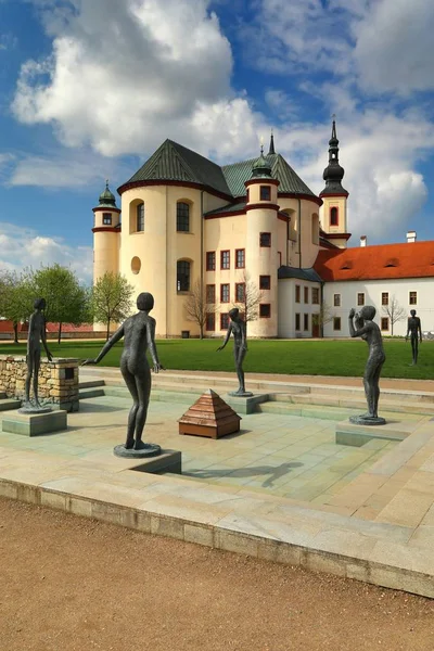 Çek Cumhuriyeti'nde Litomysl Manastırı — Stok fotoğraf