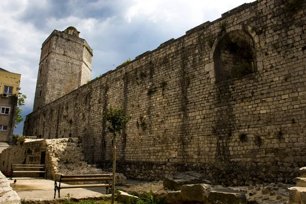 Roman Ruins Wall Croatia — Stock Photo, Image