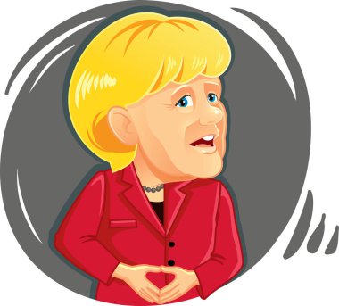  Angela Merkel karikatürü