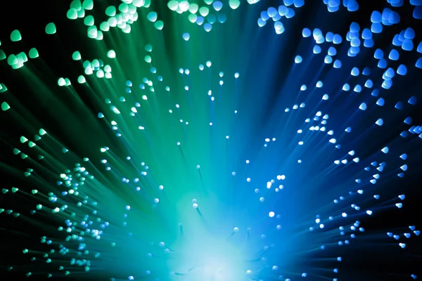 Abstract Optic Fiber Sci Technology Concept Background — Stock Photo, Image