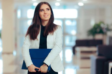 Kadın girişimci Business Executive Manager Office işyerinde