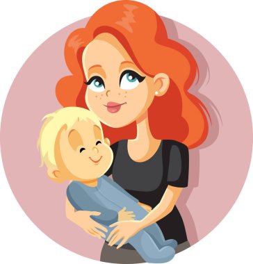 Anne Çocuk Çizgi Filmini Tutuyor