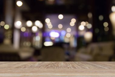 ahşap masa göstermek için ürün soyut güzel luxu bulanıklık