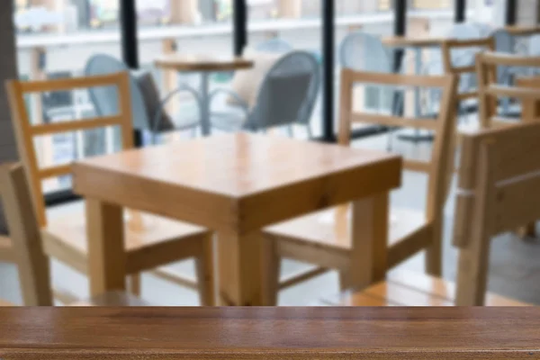 table and chair in food court, cafe, coffee shop, restaurant int