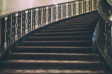 Şık merdiven İç Mimarlık. dairesel ahşap klasik st