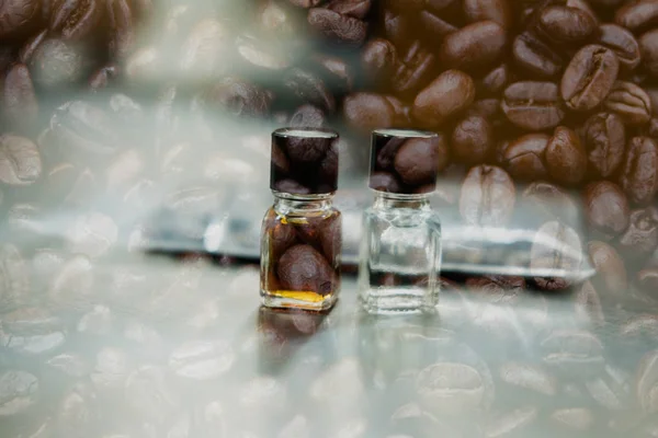 Degustaci s referenčním chuť kávy. vnímání vůní kávy — Stock fotografie