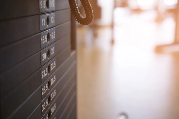 Centro fitness, palestra interna, centro benessere con centro sportivo — Foto Stock