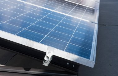 güneş pili panel, fotovoltaik. Alternatif elektrik güç çok