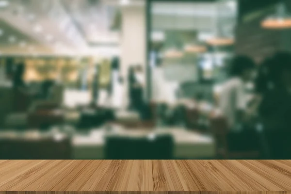 Tavolo e sedia in food court, caffetteria, caffetteria, ristorante int — Foto Stock