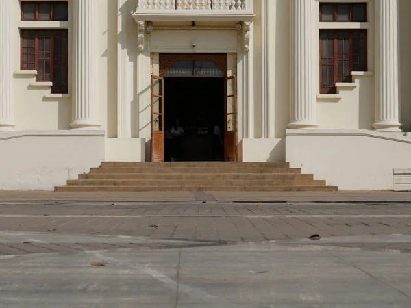 Edificio exterior del museo de la vida folclórica Lanna en Chiang Mai, Thaila —  Fotos de Stock