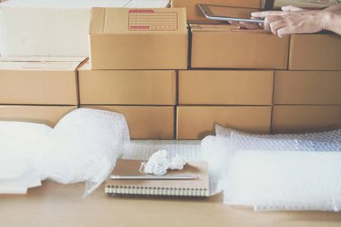 İşyerinde çalışma başlangıç küçük işletme sahibi. serbest wom