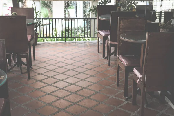 Praça de alimentação, café, café e restaurante interior . — Fotografia de Stock